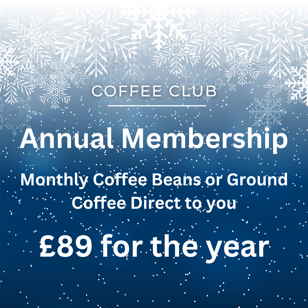 Coffee Club Annual Deal £89 (12 Months of Coffee Beans or Ground Sent to You)