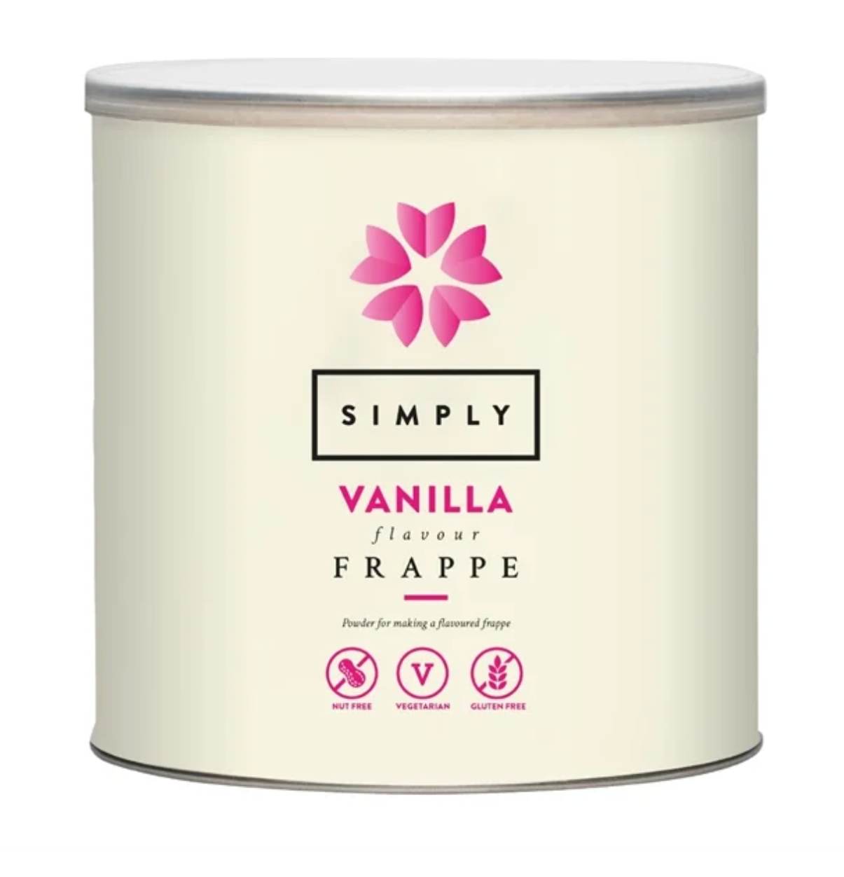 Simply Vanilla Frappe Powder 1.75kg Tub 35 Servings